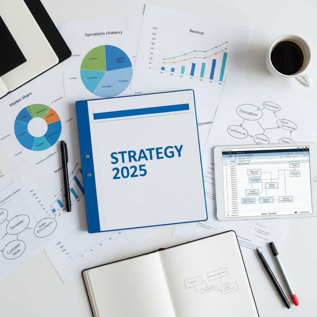 Industrial consulting methodology with process analysis and data-driven decision making
